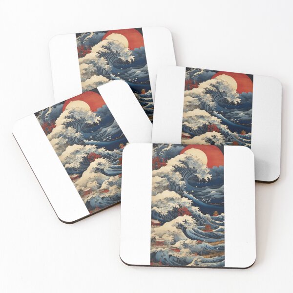 Item preview, The Great Waves designed and sold by Antilodic Stuff.