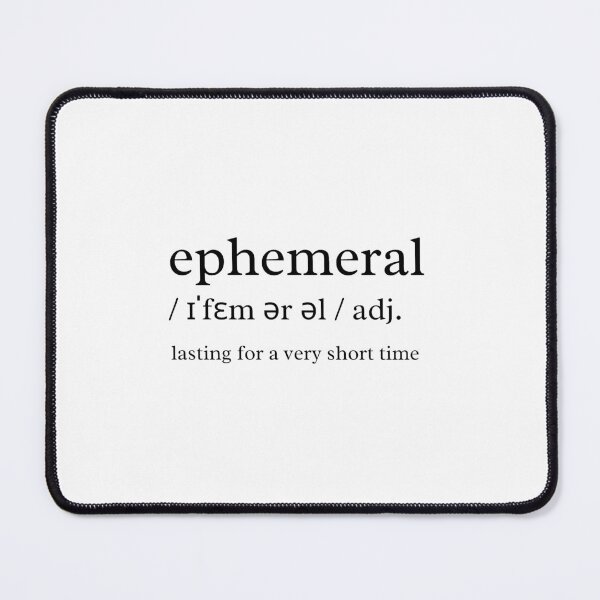 Item preview, Ephemeral Definition designed and sold by TheEclecticKat.