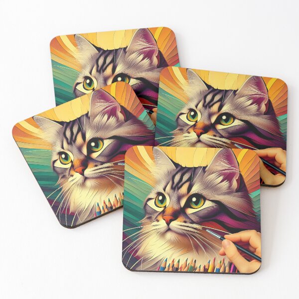 Item preview, Carrà's Feline Whimsy designed and sold by BastKittyStore.