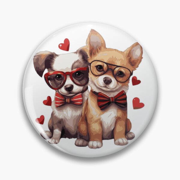Item preview, Valentine Love Dogs designed and sold by Jill-J.