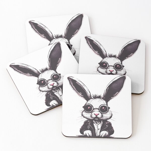 Item preview, Conejo punk designed and sold by LittleGoblinPrs.