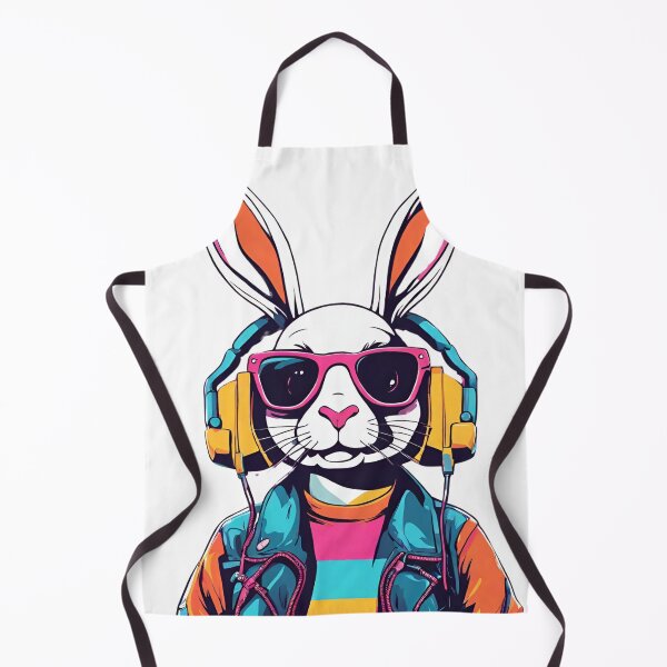 Item preview, 80s Retro Rabbit designed and sold by LittleGoblinPrs.