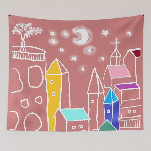 Item preview, Starlight Village designed and sold by zzzozzo.