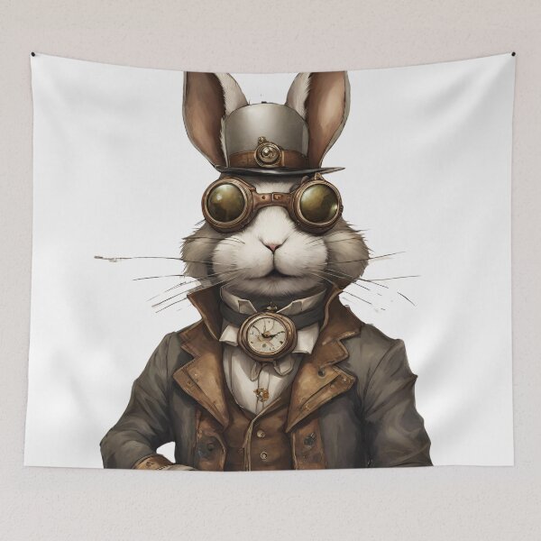 Item preview, Steampunk Rabbit designed and sold by LittleGoblinPrs.