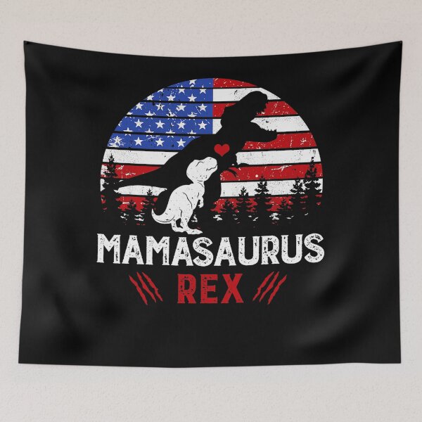 Item preview, Mamasaurus Rex 4th Of July Gifts Dinosaur Us Flag designed and sold by SpeedyPrints.