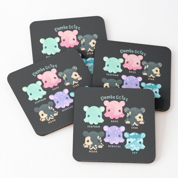 Item preview, Cute Dumbo Octopus Fantasy Illustration designed and sold by evybenita.