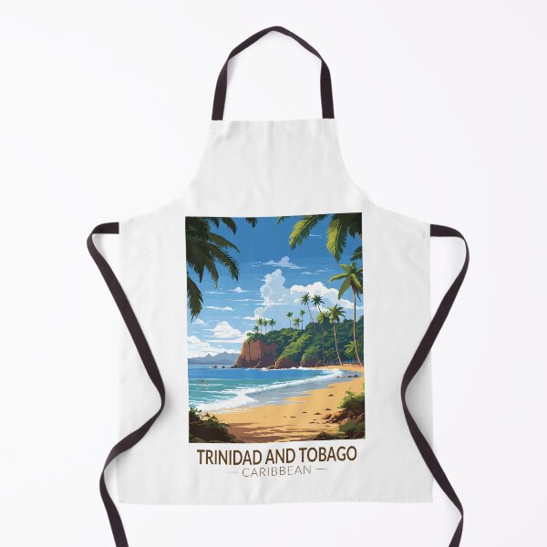 Item preview, Trinidad y Tobago Caribe Viajes Arte Vintage designed and sold by KrisSidDesigns.