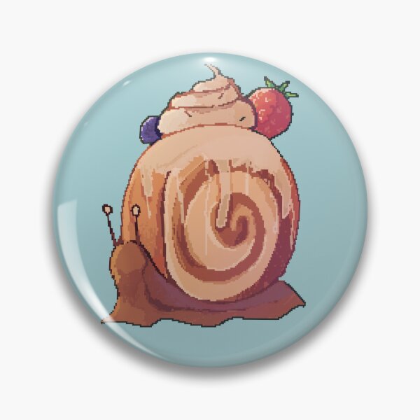 Item preview, cinnamon roll snail designed and sold by PlantsArt.
