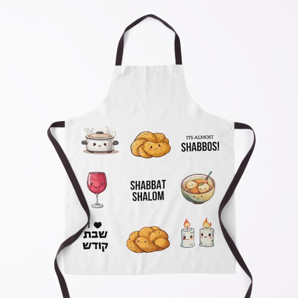 Item preview, Cute Kawaii Jewish Shabbat Food - Sticker Pack designed and sold by Shmueli Bell.
