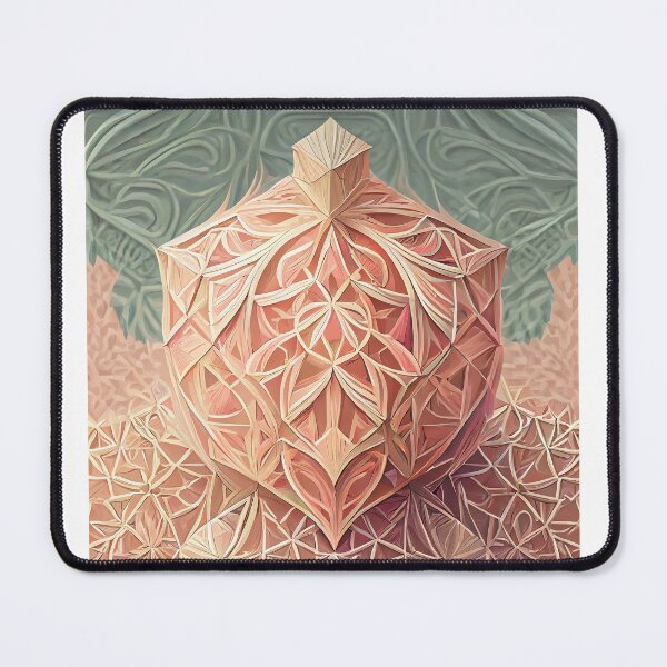 Item preview, 2024 ORGANIC FRACTAL PEACH FUZZ designed and sold by cubiask.