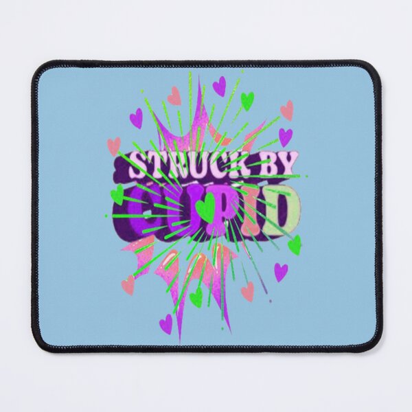 Item preview, Struck By Cupid 2, Cute Lettering Design , Bee Mine For Valentine, Everyday My Valentine, you will live on in my heart designed and sold by Adri Barnard.