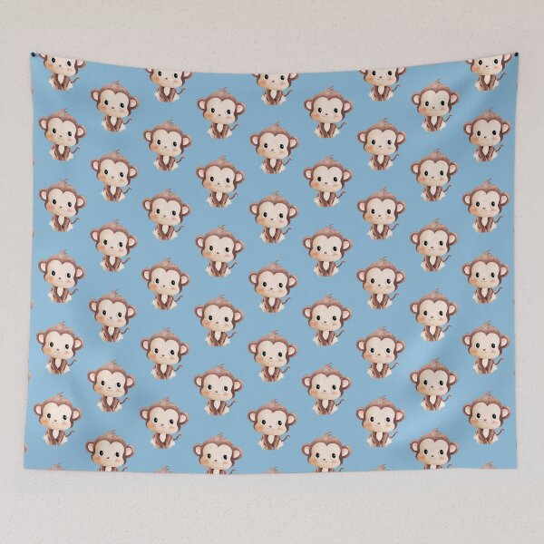Item preview, Cuteness Overload: Kawaii Monkey Collection designed and sold by Wise-Geek.