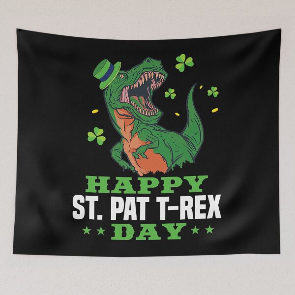 Item preview, Happy st pat rex day dinosaur St patricks day st paddys day designed and sold by BalladOfZeus.