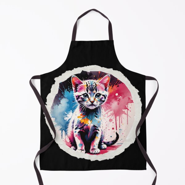 Item preview, Cute Cat Paint Splash Artwork designed and sold by BotunPeony.