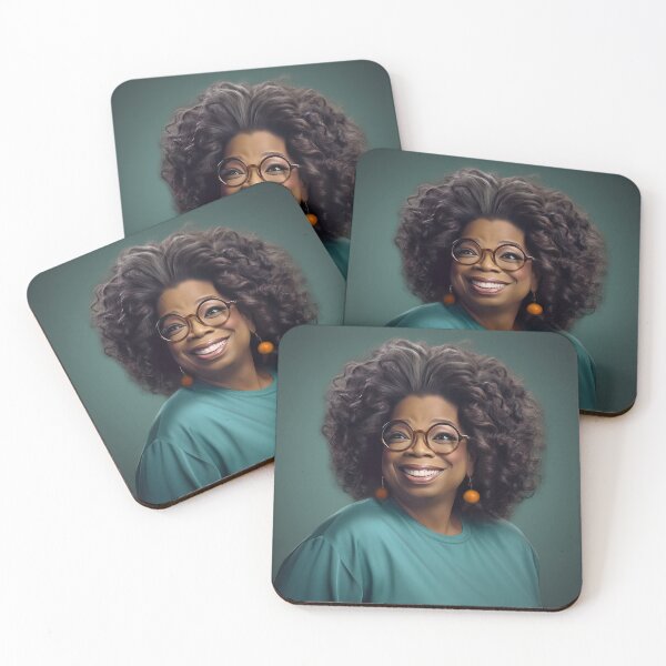 Item preview, Oprah's Radiance: A Brushstroke of Joy designed and sold by ZuelowArt.