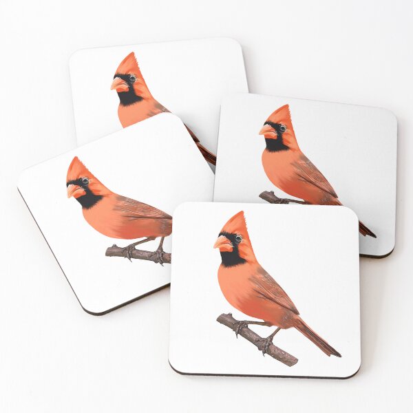 Item preview, Cardinal Bird designed and sold by Wondersofwhimsy.