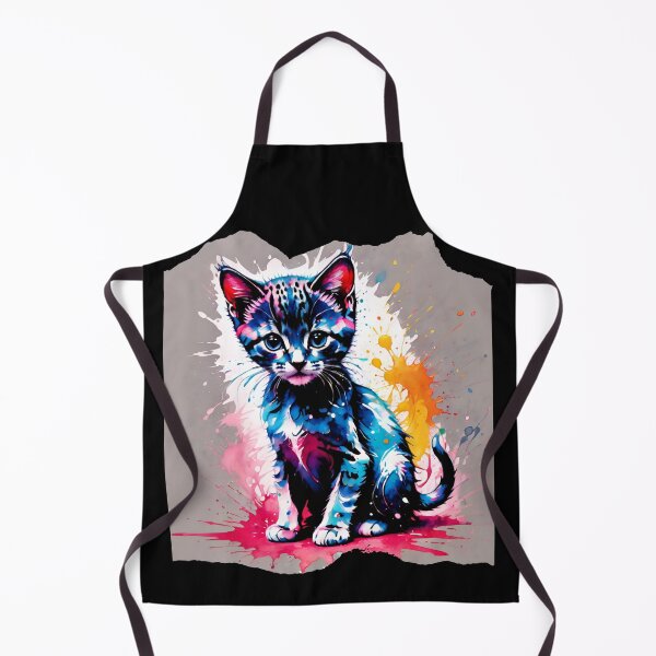 Item preview, Cute Cat Paint Splash Artwork designed and sold by BotunPeony.