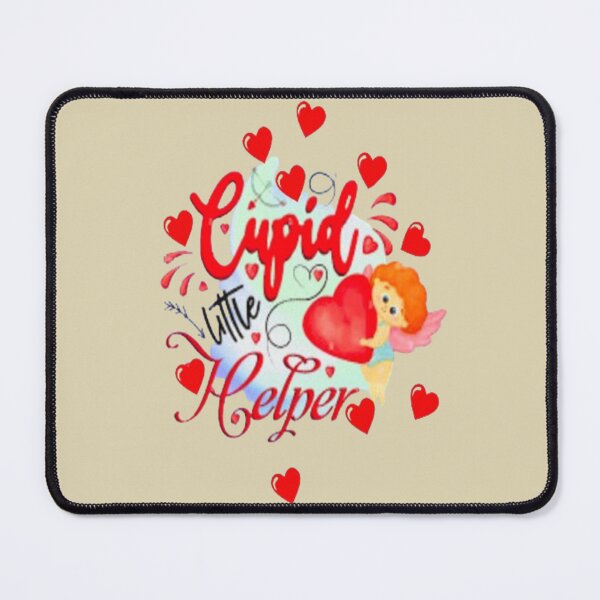 Item preview, Cupids Little Helper, Cute Lettering Design , Bee Mine For Valentine, Everyday My Valentine, you will live on in my heart designed and sold by Adri Barnard.