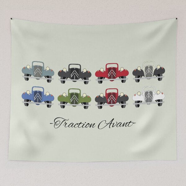 Item preview, Traction Avant French Classic car collection art designed and sold by Bram Donker.