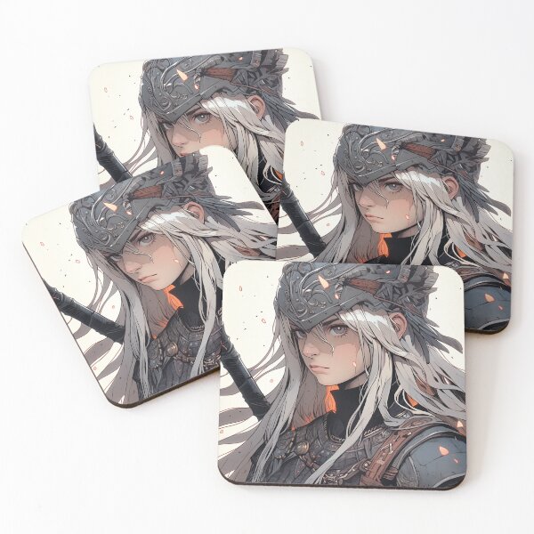 Item preview, Medieval Fantasy Warrior Princess Anime Girl designed and sold by bubblegoth.