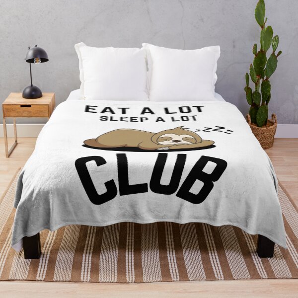 Item preview, Eat A Lot Sleep A Lot Club,aet and sleep club, designed and sold by Daoud9.