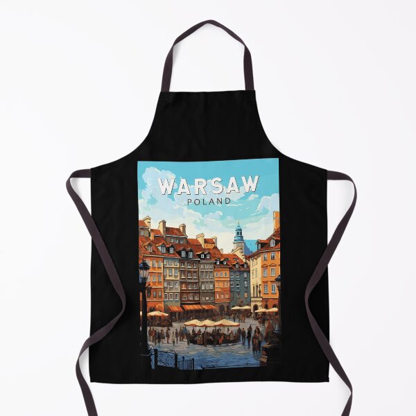 Item preview, Varsovia Polonia Viajes Arte Vintage designed and sold by KrisSidDesigns.