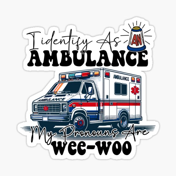 Item preview, Wee Woo Crew Ambulance Technician Paramedic EMT designed and sold by Perfect-style.