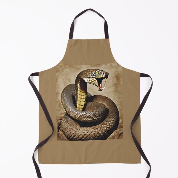 Item preview, "Majestic Encounter: King Cobra in Action" designed and sold by Artisticanvas.