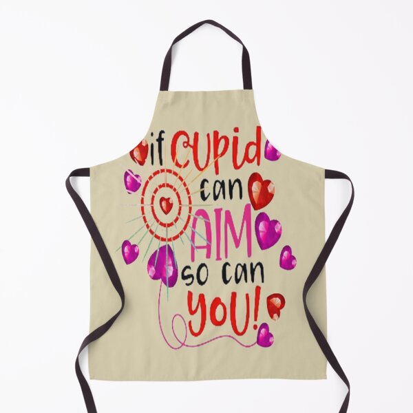 Item preview, If Cupid Can Aim So Can You, Cute Lettering Design , Bee Mine For Valentine, Everyday My Valentine, you will live on in my heart designed and sold by Adri Barnard.