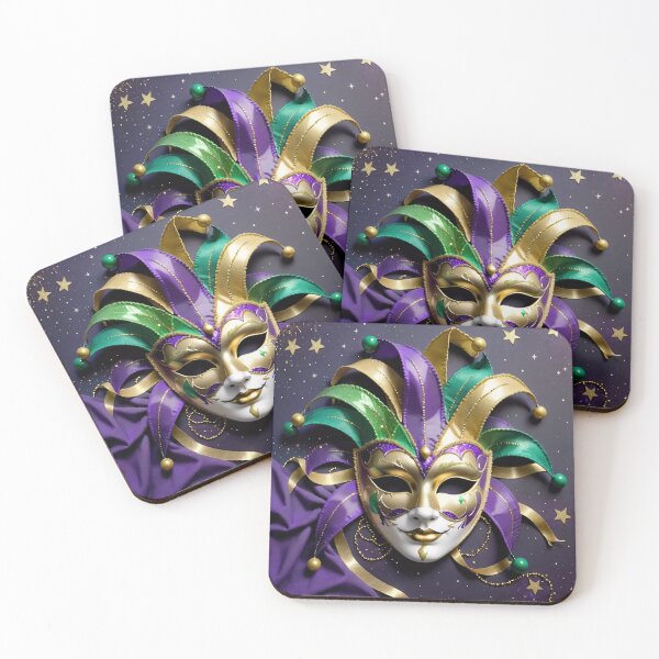 Item preview, Mardi Gras Mask, Purple Green and Gold  designed and sold by Jill-J.