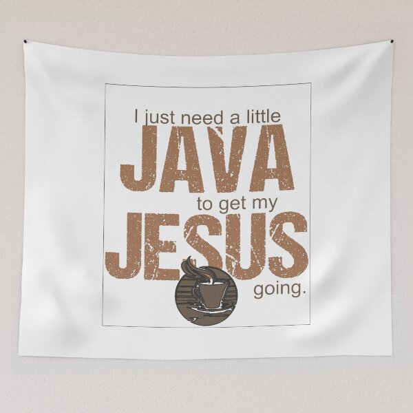 Artikelvorschau, Java und Jesus entworfen und verkauft von TerScott.