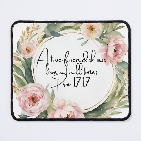 Item preview, Peony Proverbs 17:17 designed and sold by ZSJV1989.