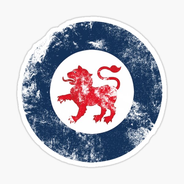 Roundel of The Royal Aviator Corps Sticker