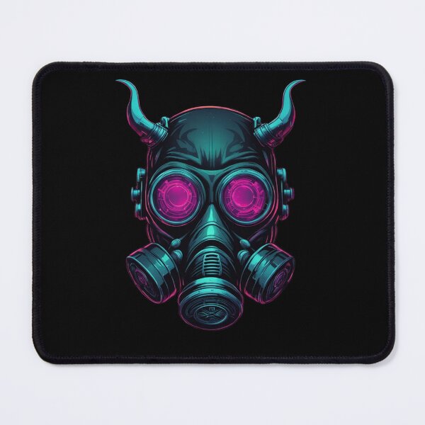 Item preview, Demonic Horns Cyberpunk, Respirator Mask Design designed and sold by Burn-Ego.