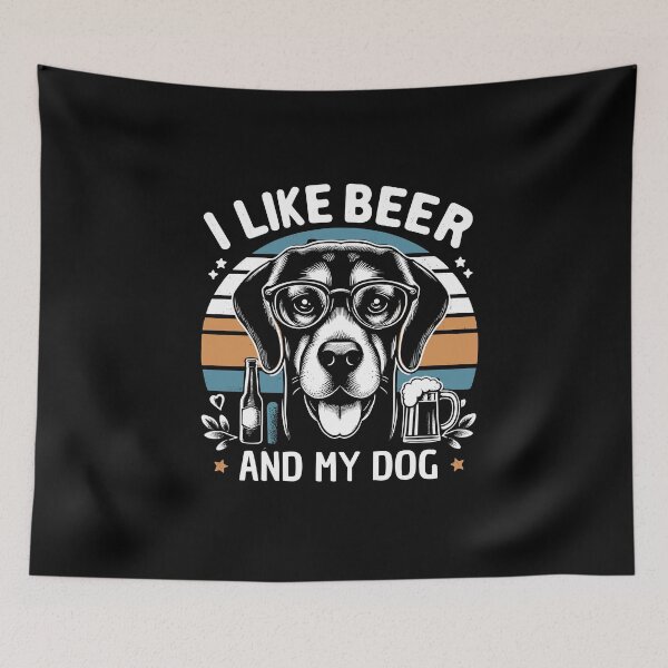 Item preview, perfect pair: beer and dog designed and sold by store7azzouzi.