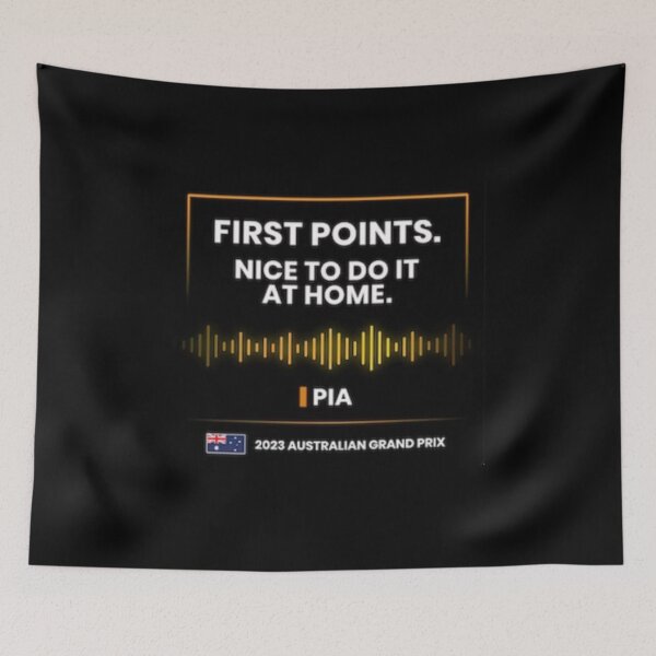 Item preview, Oscar Piastri F1 radio message - Australian GP designed and sold by myideal-shop.