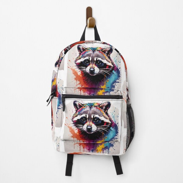 Item preview, Raccoon Paint Splash Artwork designed and sold by BotunPeony.