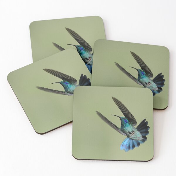 Item preview, Green VioletearHummingbird in Flight designed and sold by Raymond J Barlow.