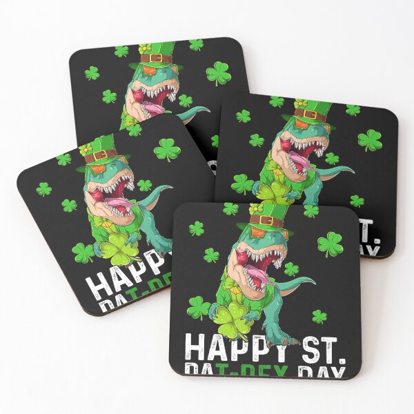 Item preview, Happy St Pat Trex Day Dinosaur St Patricks Day designed and sold by BalladOfZeus.