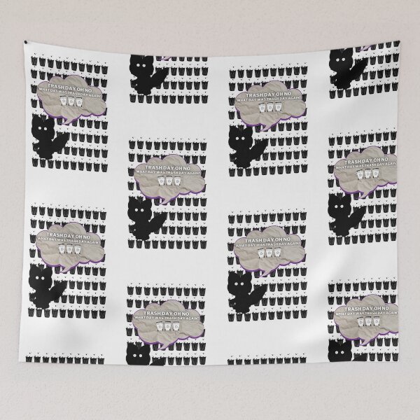 Item preview, Fox, "Trash Day Oh No What Day Was Trash Day Again?" designed and sold by lovemydigitalsq.