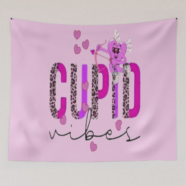 Item preview, Cupid Vibes, Cute Lettering Design , Bee Mine For Valentine, Everyday My Valentine, you will live on in my heart designed and sold by Adri Barnard.