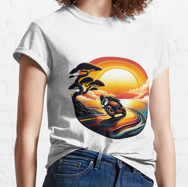 GS Sunset T-Shirt - Adventure Moto Touring