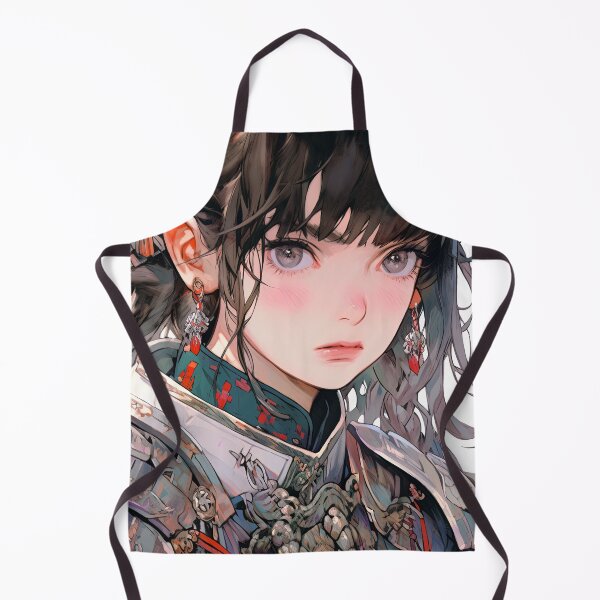 Item preview, Fierce Fantasy Soldier Anime Girl designed and sold by bubblegoth.