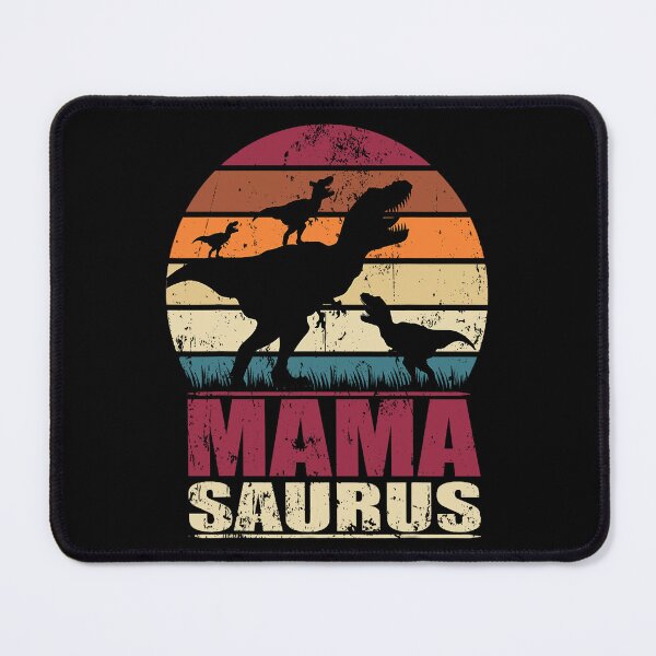 Item preview, Mamasaurus Rex Dinosaur Family Dino Triplet Mama Saurus designed and sold by SpeedyPrints.