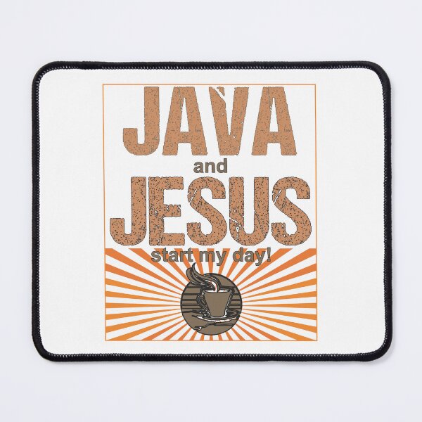 Item preview, Java and Jesus Start my Day designed and sold by TerScott.