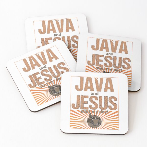 Item preview, Java and Jesus Start my Day designed and sold by TerScott.