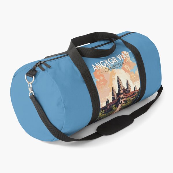 Item preview, Angkor Wat Cambodia Travel Art Vintage designed and sold by KrisSidDesigns.