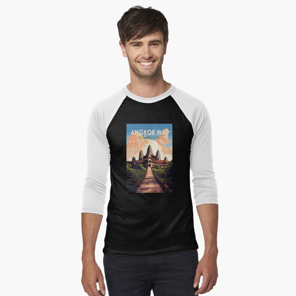 Item preview, Baseball ¾ Sleeve T-Shirt designed and sold by KrisSidDesigns.