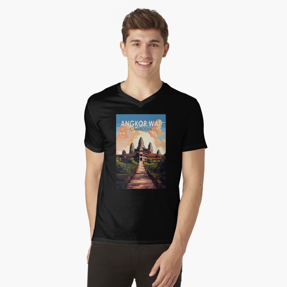 Item preview, V-Neck T-Shirt designed and sold by KrisSidDesigns.