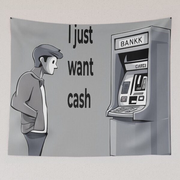 Item preview, Cash designed and sold by HentersSHOP.